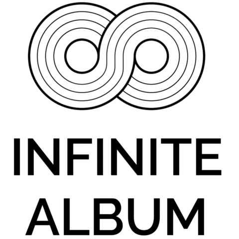 InfiniteAlbum_SquareLogoTransparent-black and white